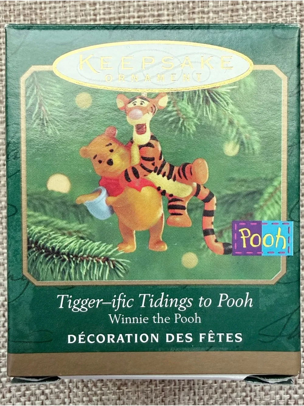 Vintage Hallmark Keepsake Winnie The Pooh Miniature Ornaments Lot of 5